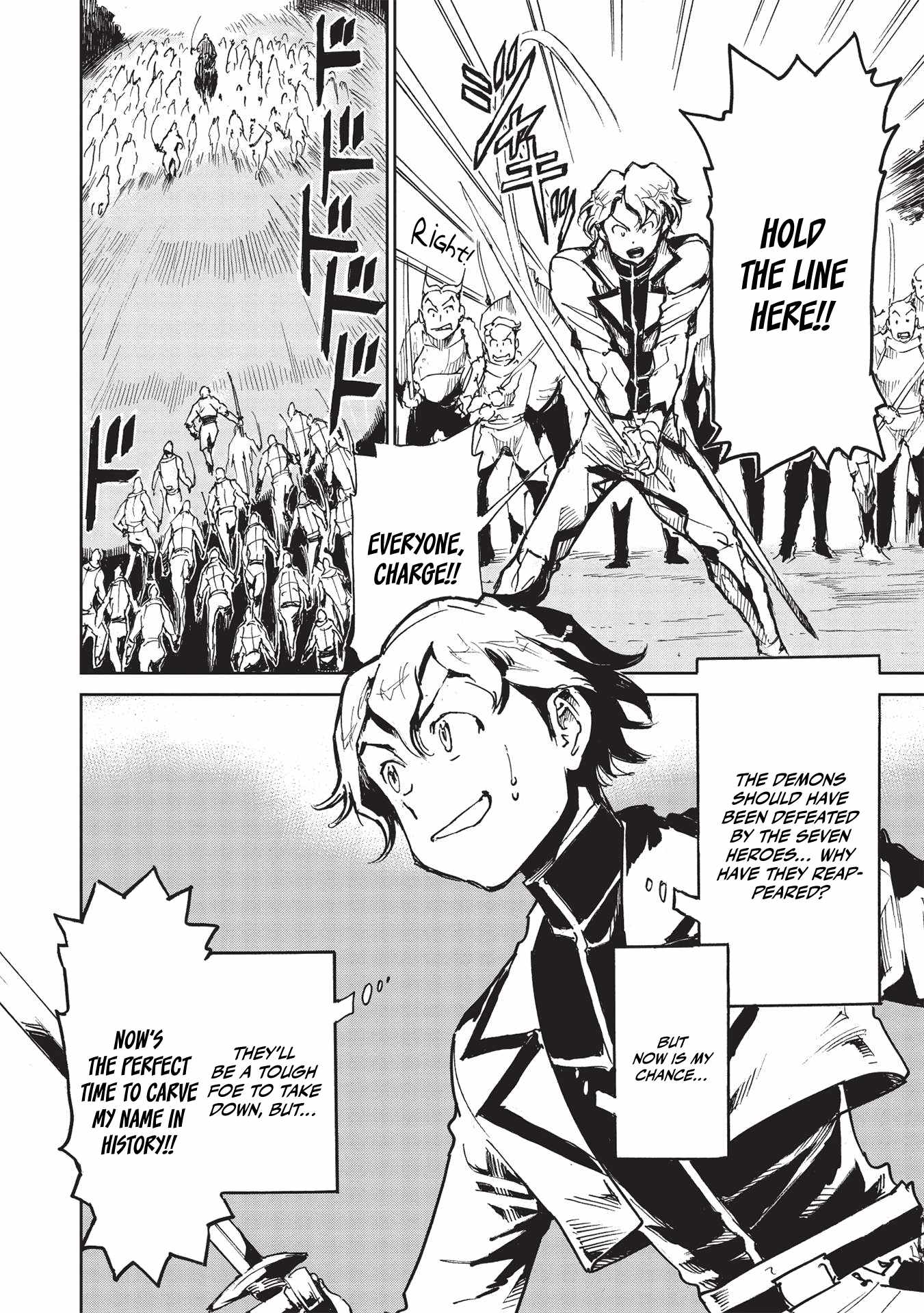 The Strongest Heroes, Now in Their 40’s, Once Again Become Warriors on the Battlefield Chapter 1.2 - Page 2 in English