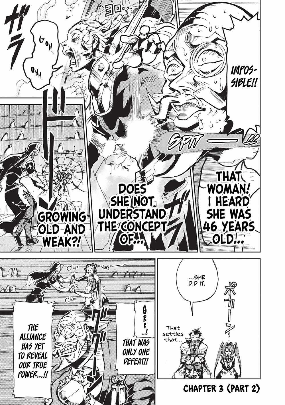 The Strongest Heroes, Now in Their 40’s, Once Again Become Warriors on the Battlefield Chapter 3.2 - Page 1 in English