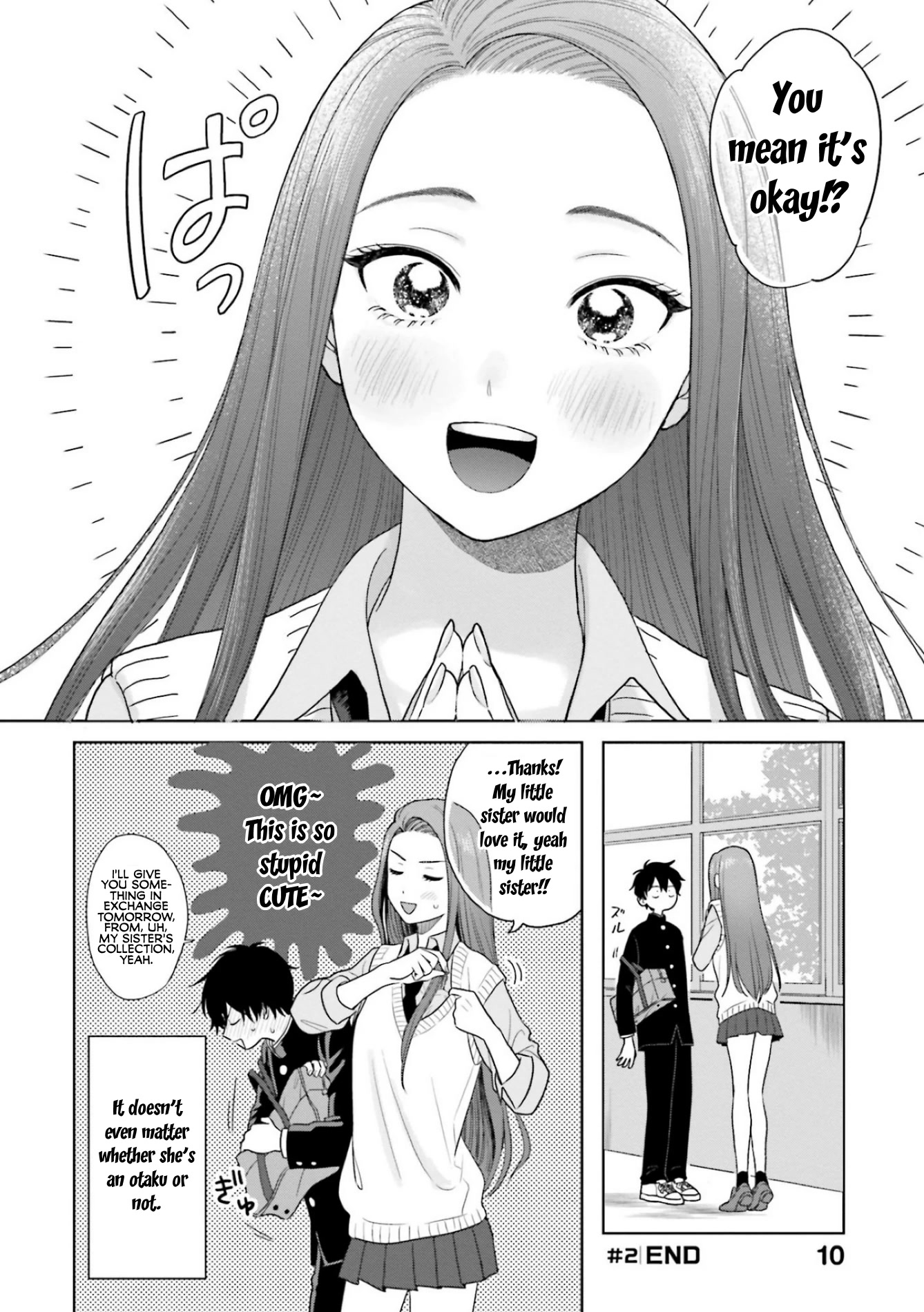 Gal Can’t Be Kind to Otaku!? Chapter 1 - Page 10 in English