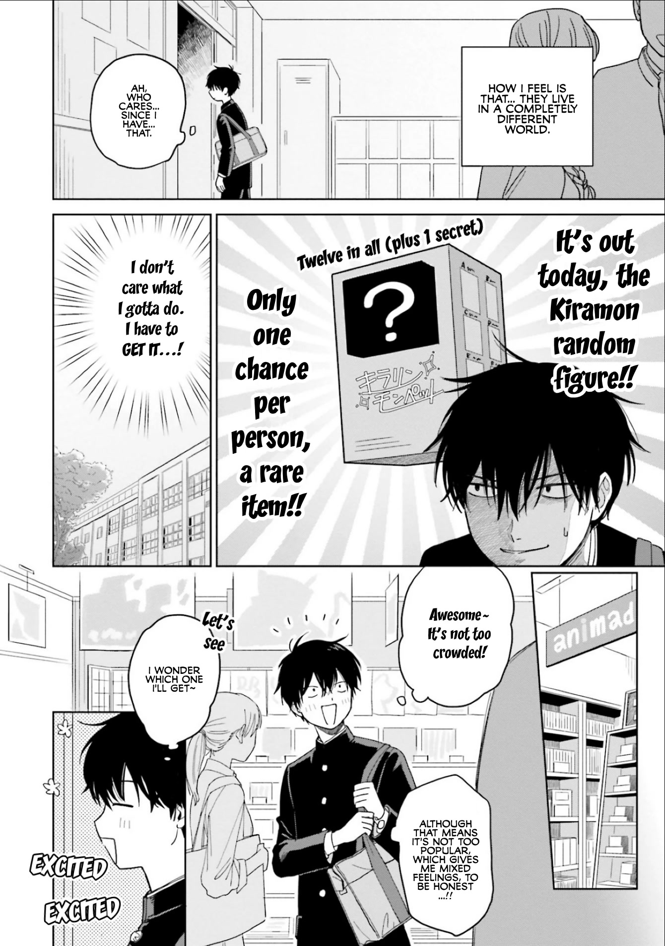 Gal Can’t Be Kind to Otaku!? Chapter 2 - Page 14 in English