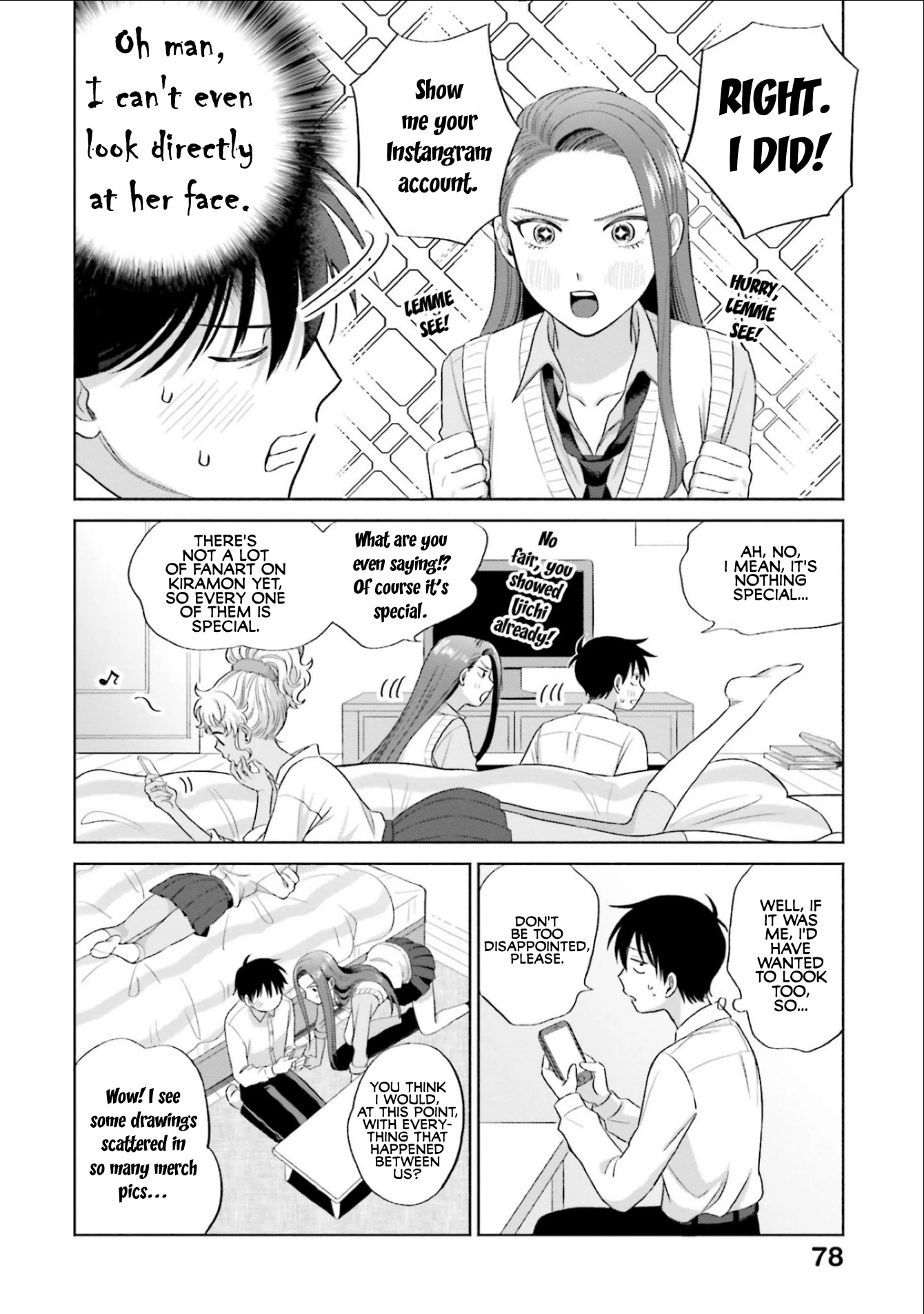 Gal Can’t Be Kind to Otaku!? Chapter 4 - Page 10 in English