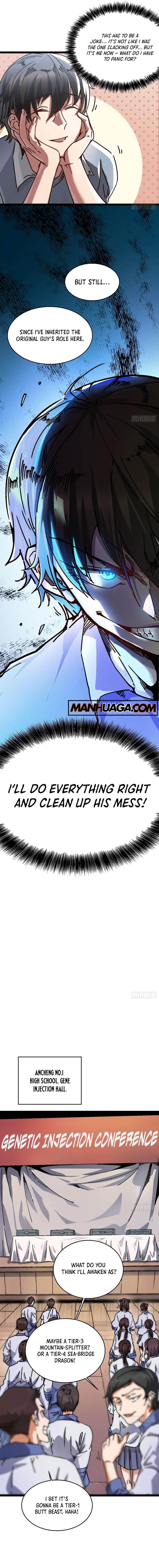 Martial Evolution: Start by Awakening the King of Monsters Chapter 1 - Page 6 in English