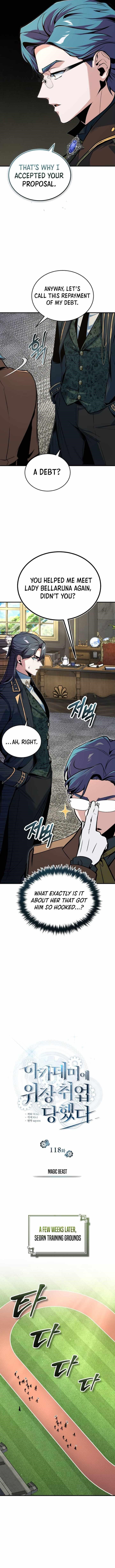 I Got a Fake Job at the Academy Chapter 118 - Page 8 in English