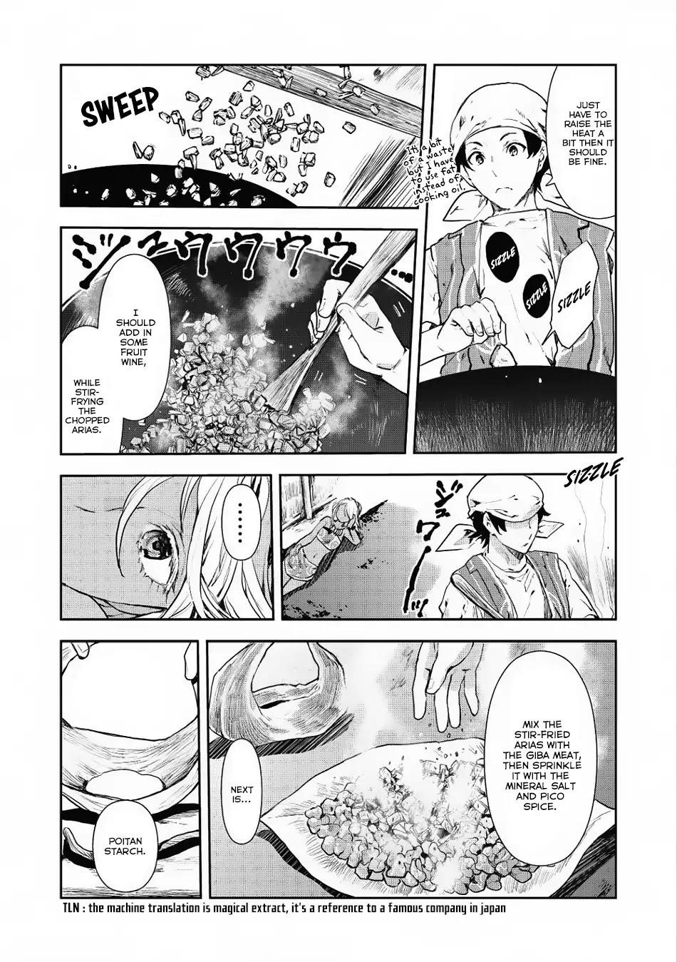 Isekai Ryouridou Chapter 5 - Page 7 in English