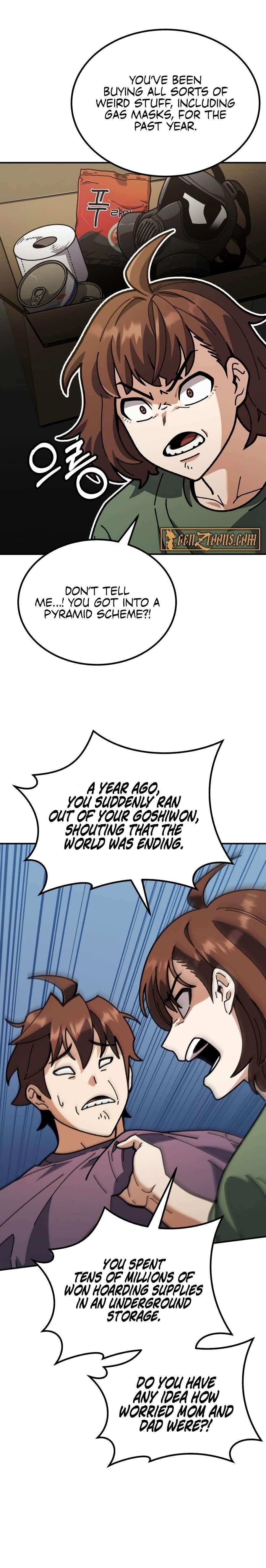 I Regressed but the World Didn’t Fall Chapter 1 - Page 40 in English