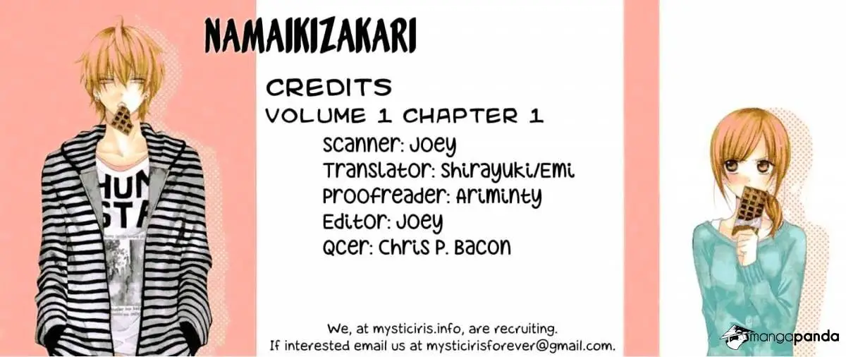 Namaikizakari Chapter 1 - Page 47 in English