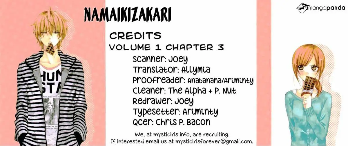Namaikizakari Chapter 3 - Page 32 in English