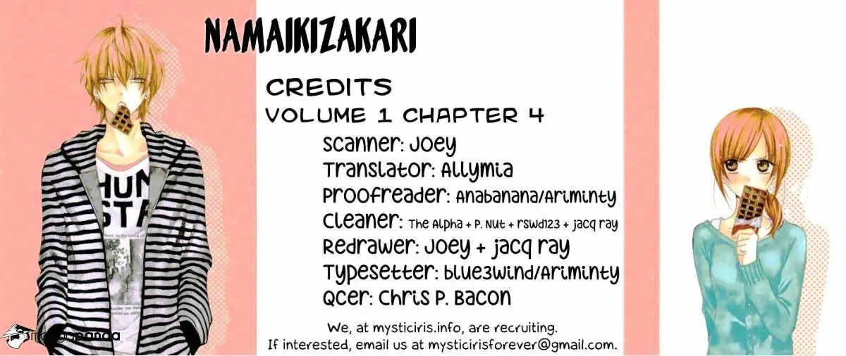 Namaikizakari Chapter 4 - Page 33 in English