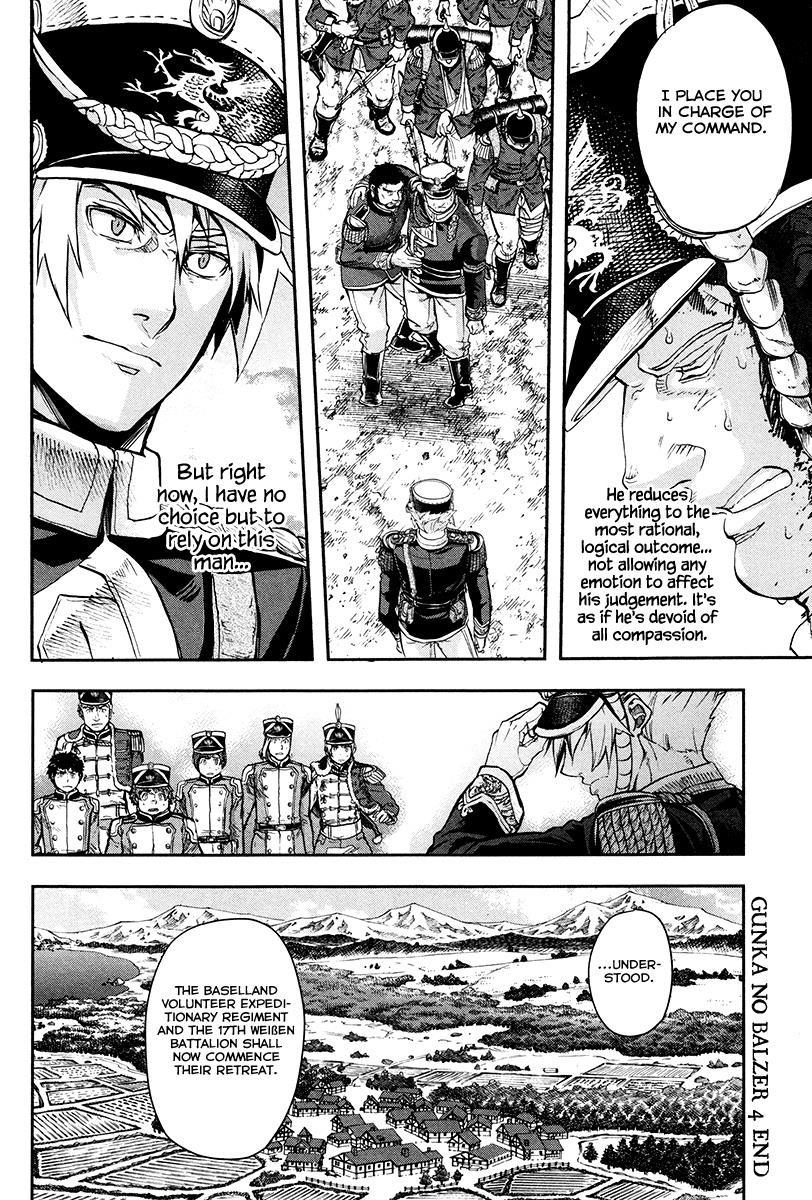 Gunka no Baltzar Chapter 20 - Page 39 in English