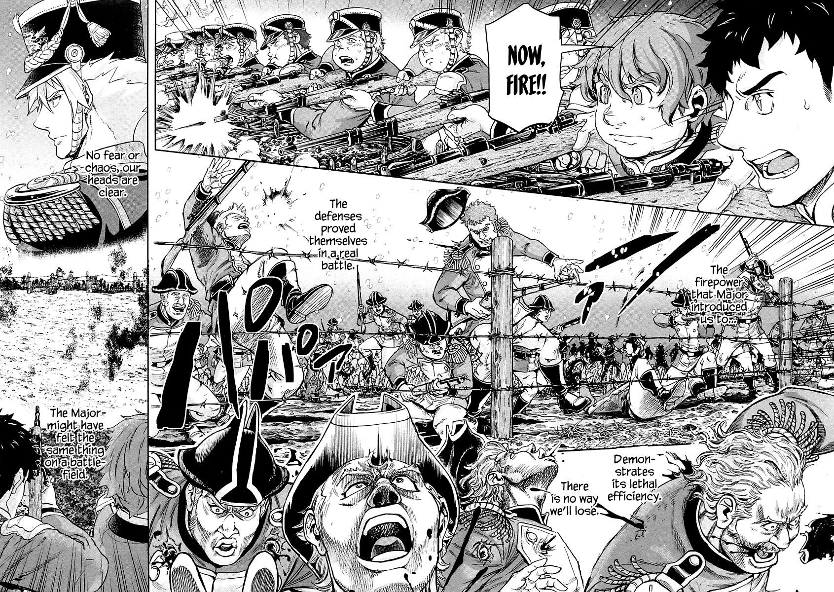 Gunka no Baltzar Chapter 38 - Page 32 in English