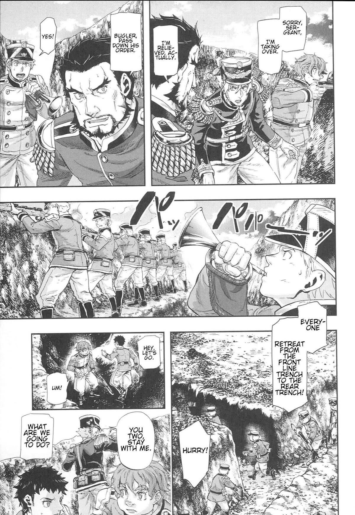 Gunka no Baltzar Chapter 49 - Page 21 in English