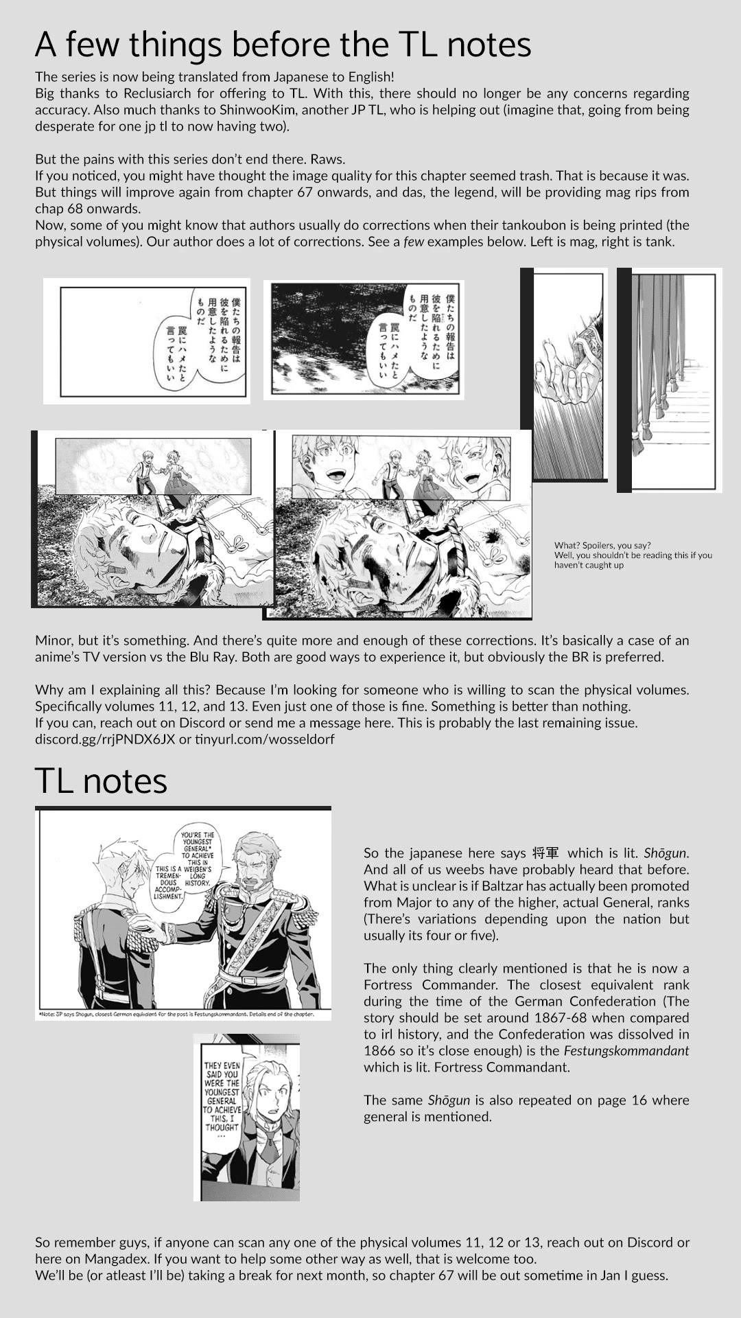Gunka no Baltzar Chapter 66 - Page 33 in English