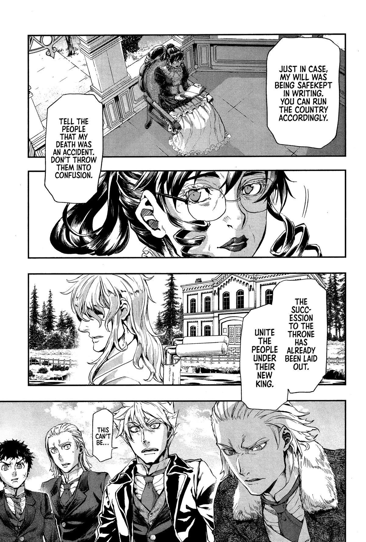 Gunka no Baltzar Chapter 71 - Page 22 in English