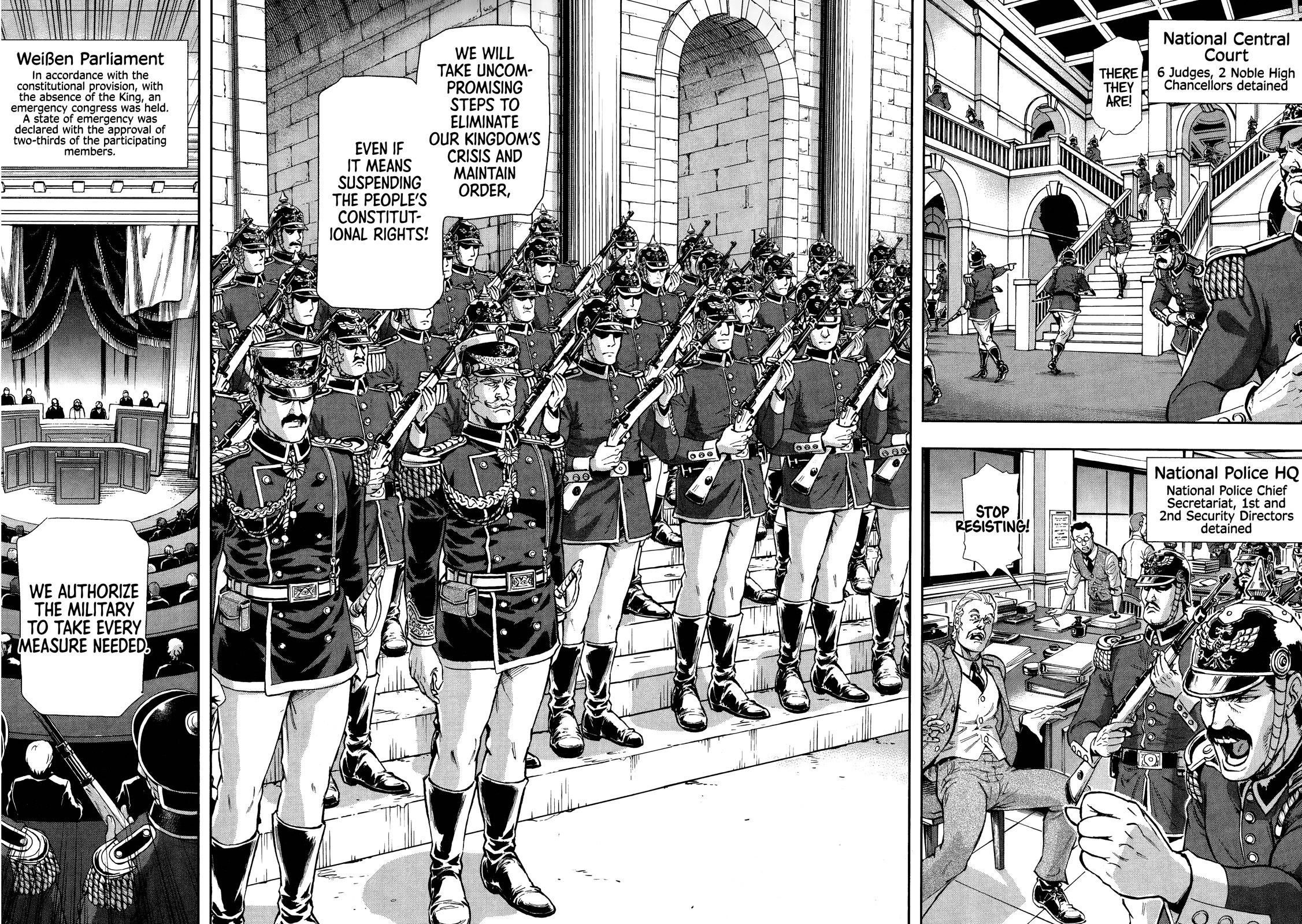 Gunka no Baltzar Chapter 72 - Page 18 in English