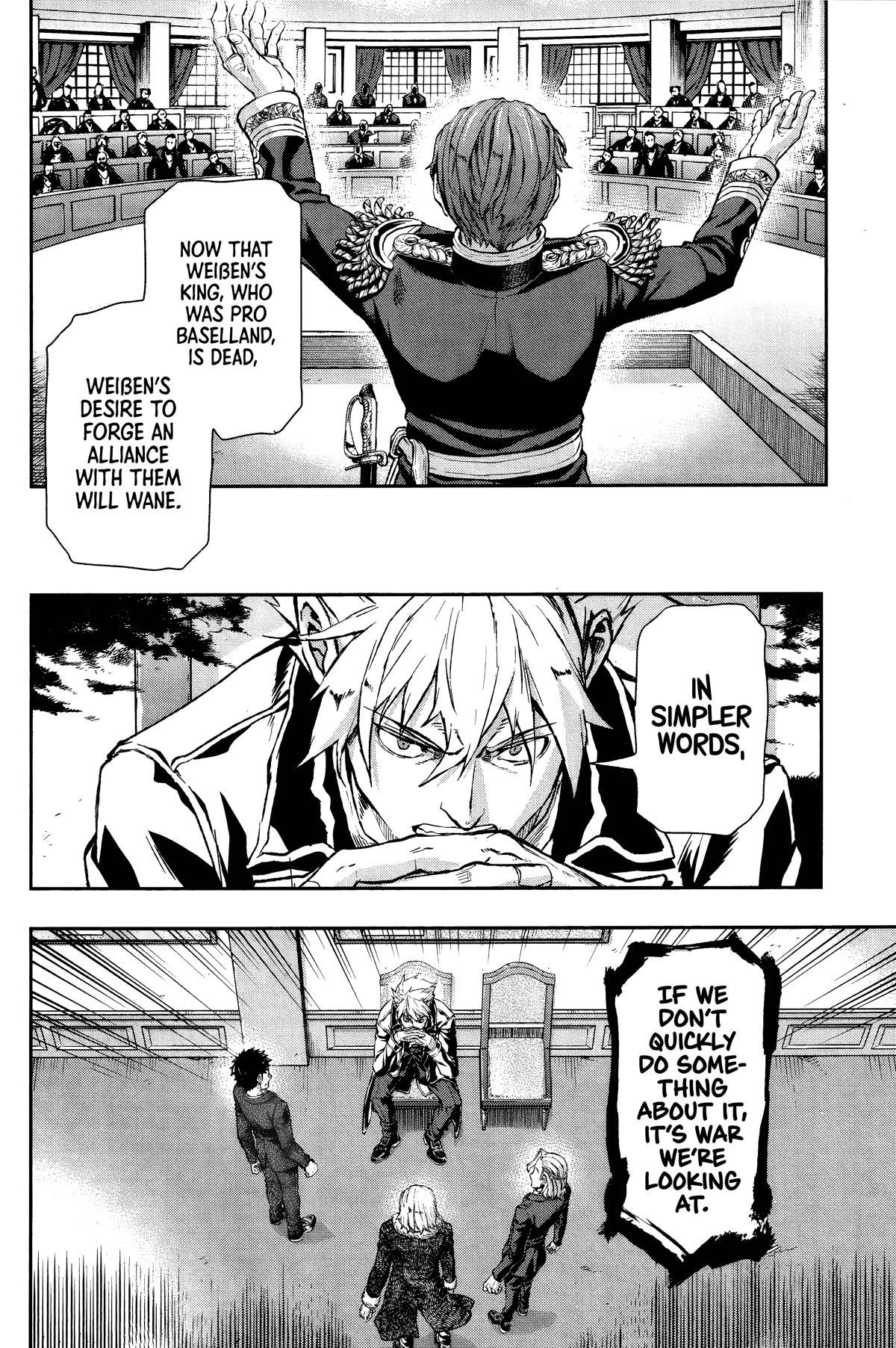 Gunka no Baltzar Chapter 72 - Page 21 in English