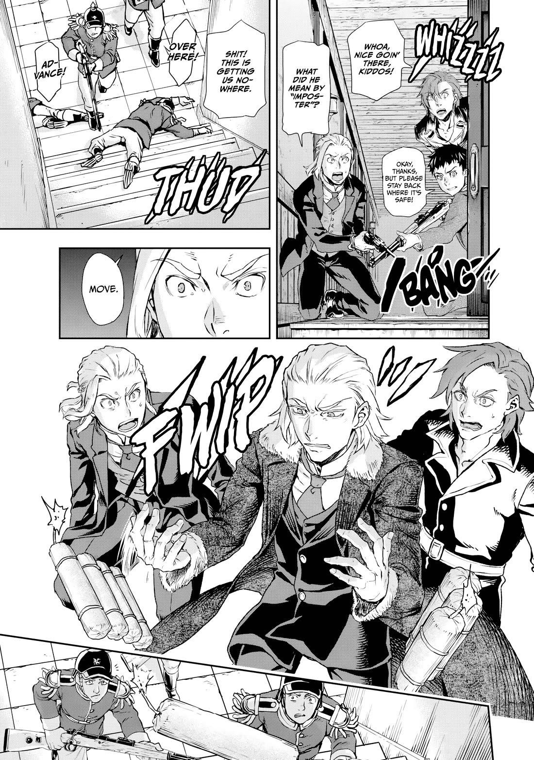 Gunka no Baltzar Chapter 74 - Page 13 in English