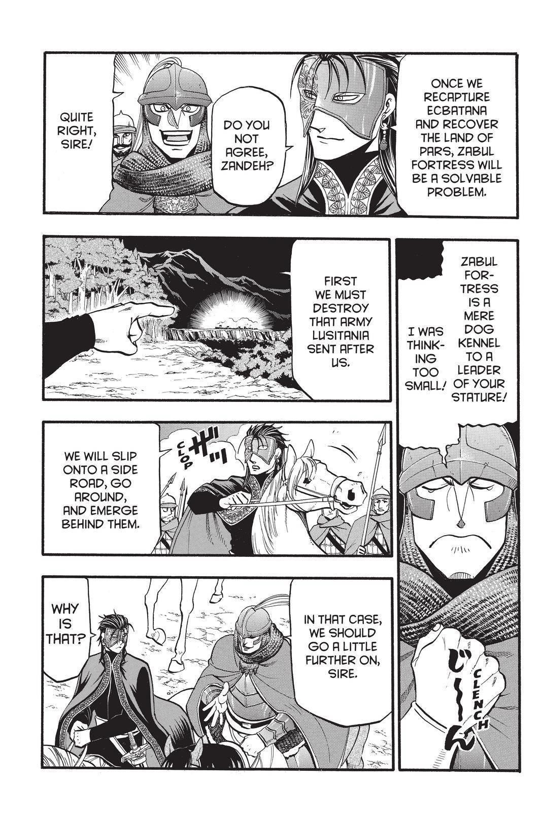 The Heroic Legend of Arslan Chapter 103 - Page 11 in English