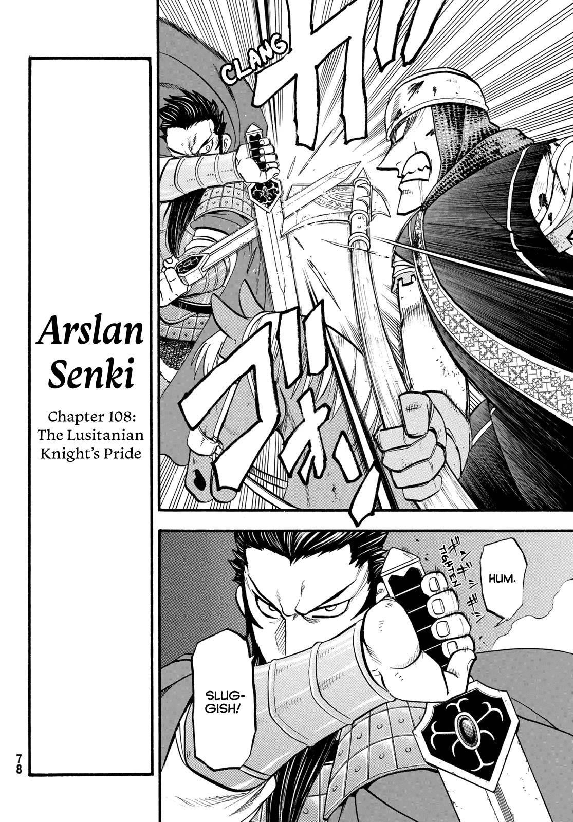 The Heroic Legend of Arslan Chapter 108 - Page 4 in English