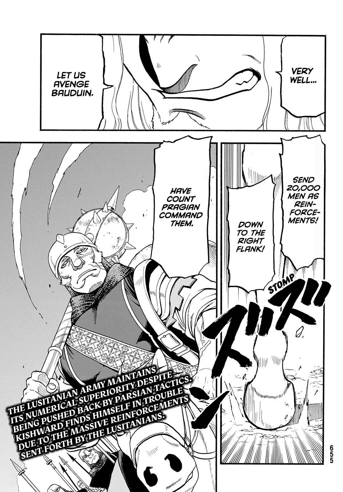 The Heroic Legend of Arslan Chapter 110 - Page 17 in English