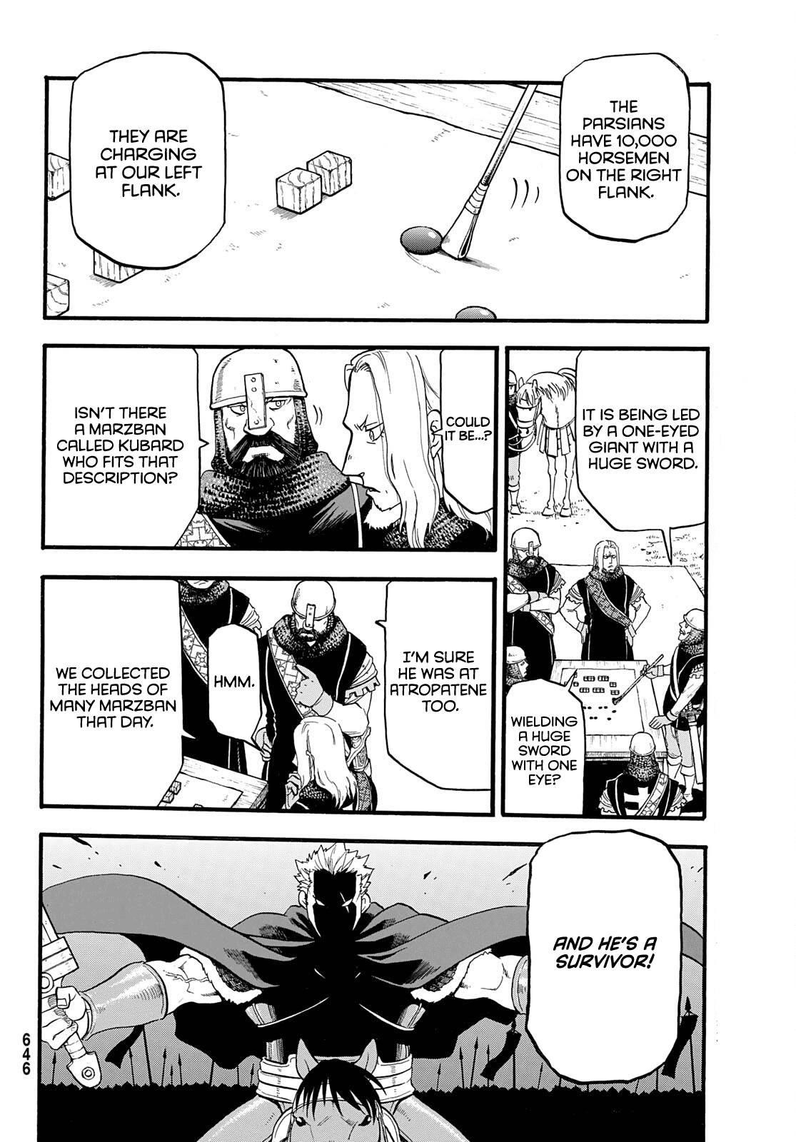 The Heroic Legend of Arslan Chapter 110 - Page 8 in English