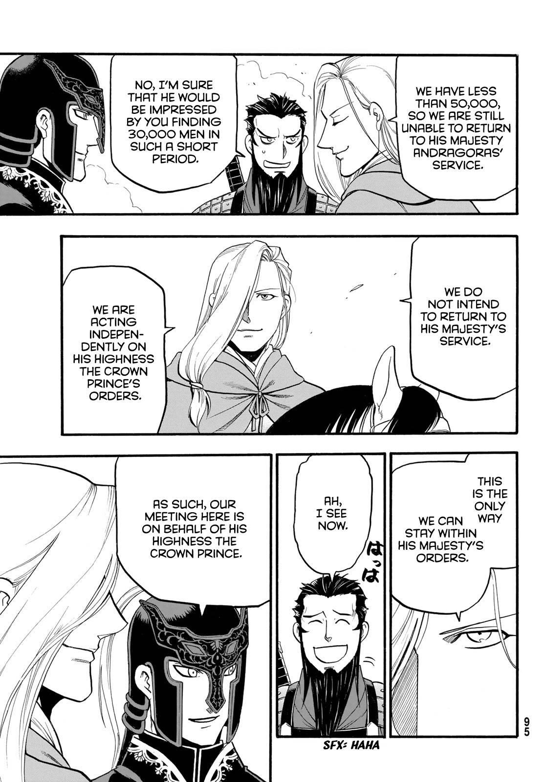 The Heroic Legend of Arslan Chapter 111 - Page 23 in English