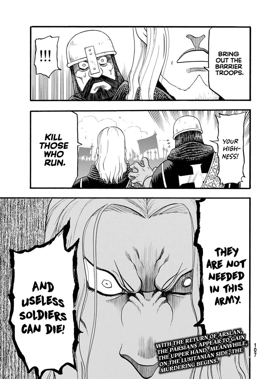 The Heroic Legend of Arslan Chapter 111 - Page 35 in English