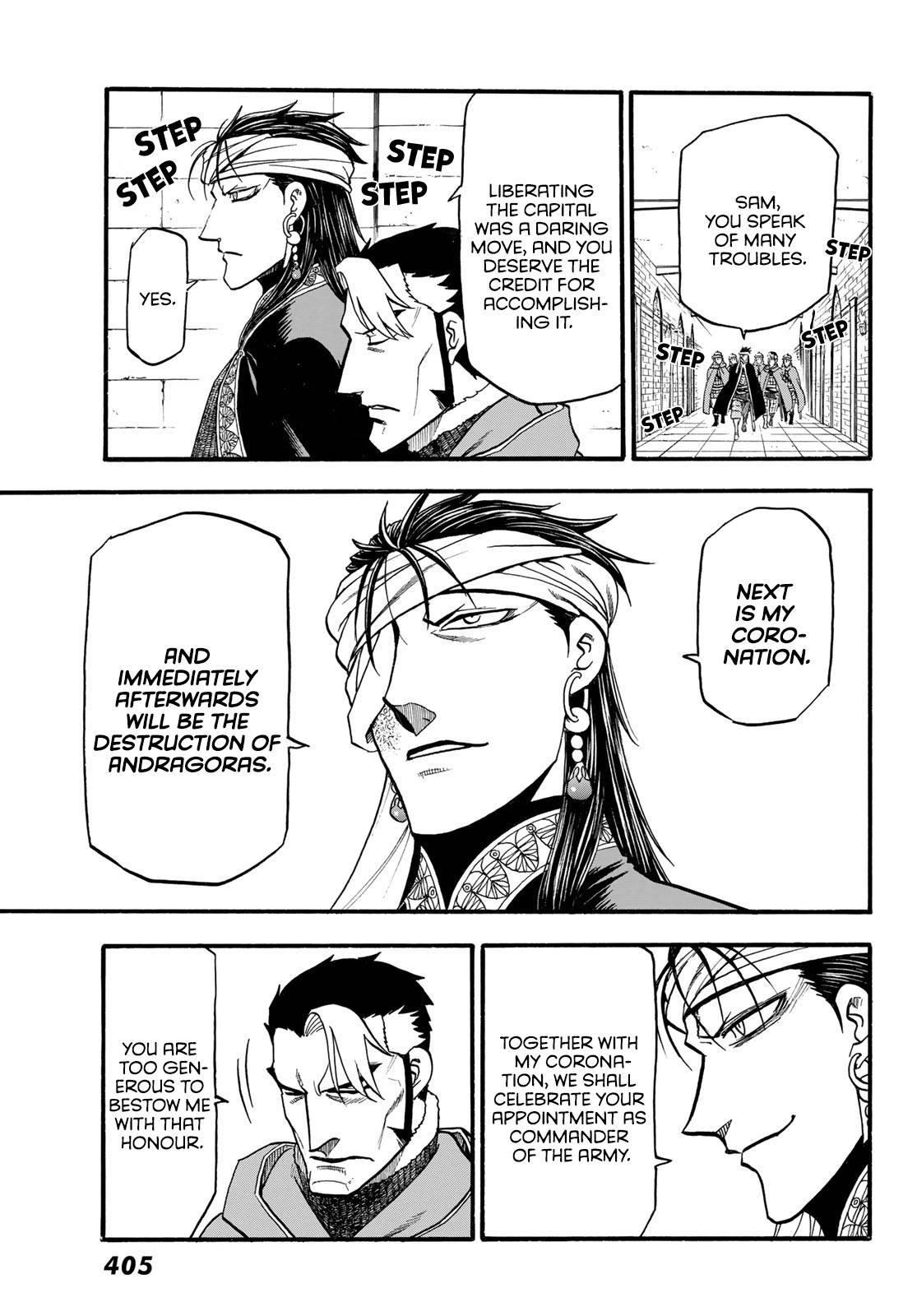 The Heroic Legend of Arslan Chapter 114 - Page 11 in English