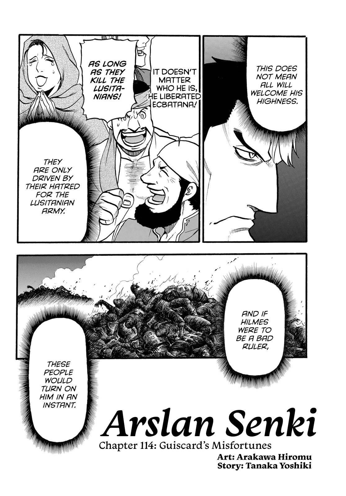 The Heroic Legend of Arslan Chapter 114 - Page 8 in English