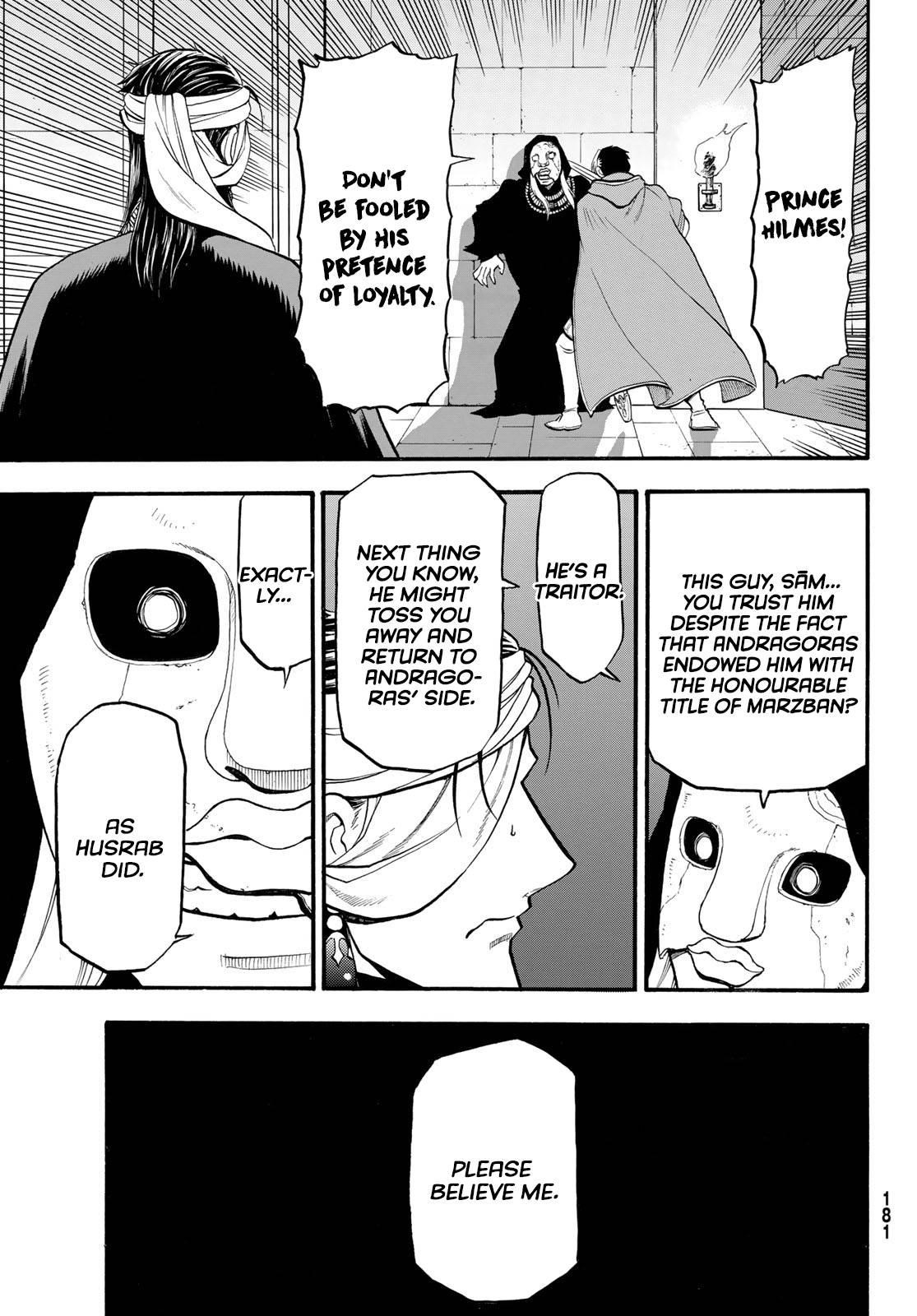 The Heroic Legend of Arslan Chapter 115 - Page 13 in English