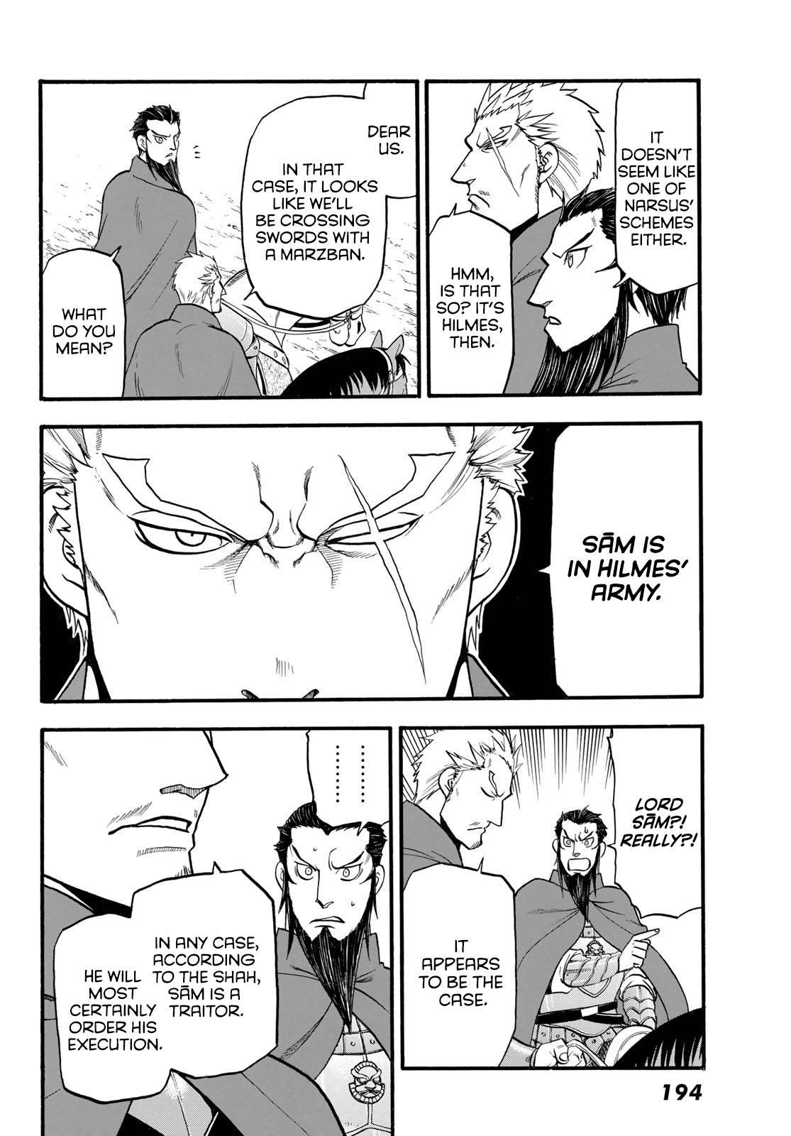 The Heroic Legend of Arslan Chapter 115 - Page 26 in English