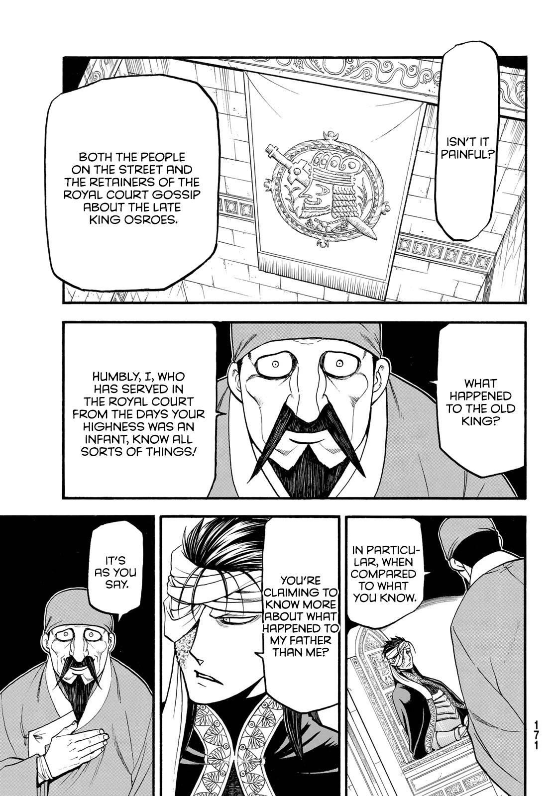 The Heroic Legend of Arslan Chapter 115 - Page 3 in English