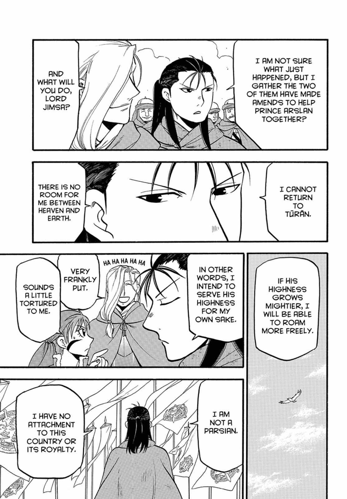 The Heroic Legend of Arslan Chapter 116 - Page 21 in English