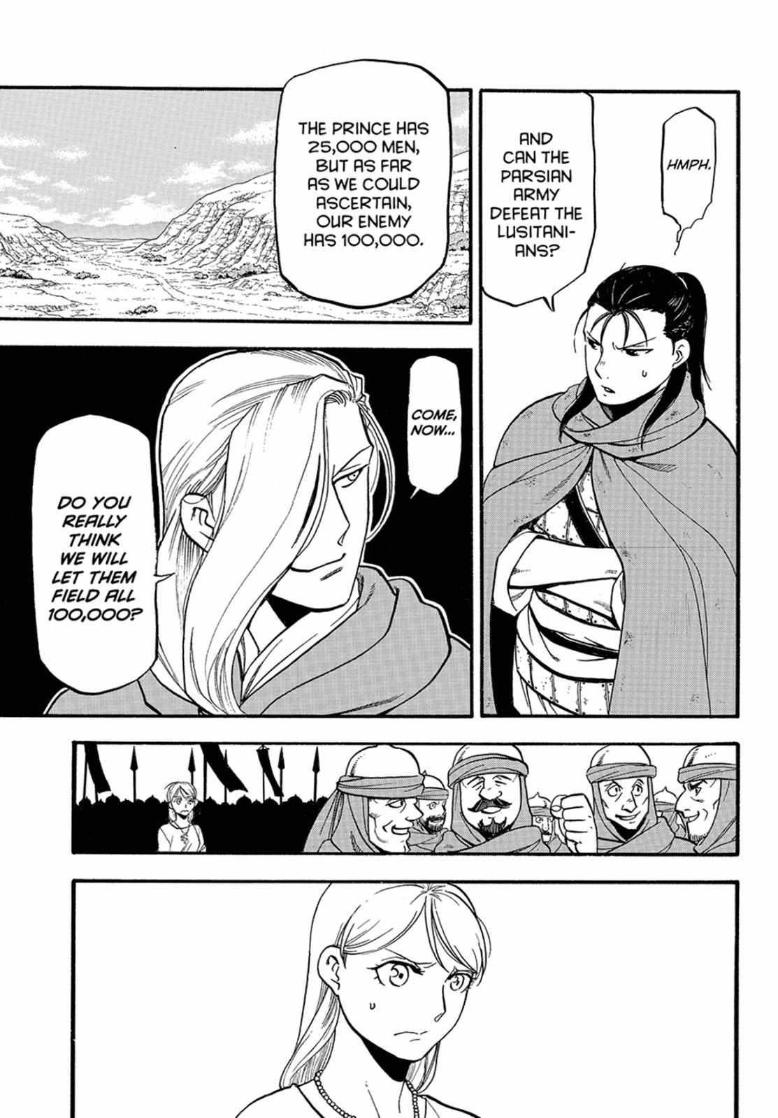 The Heroic Legend of Arslan Chapter 116 - Page 25 in English