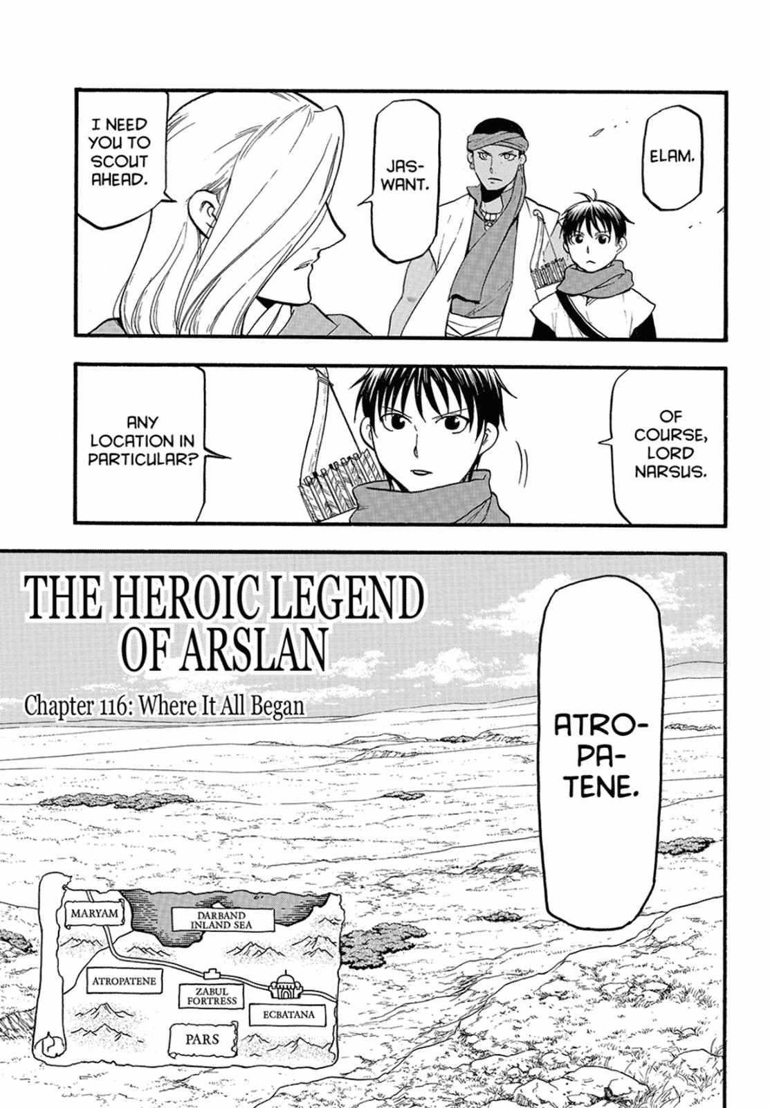 The Heroic Legend of Arslan Chapter 116 - Page 5 in English