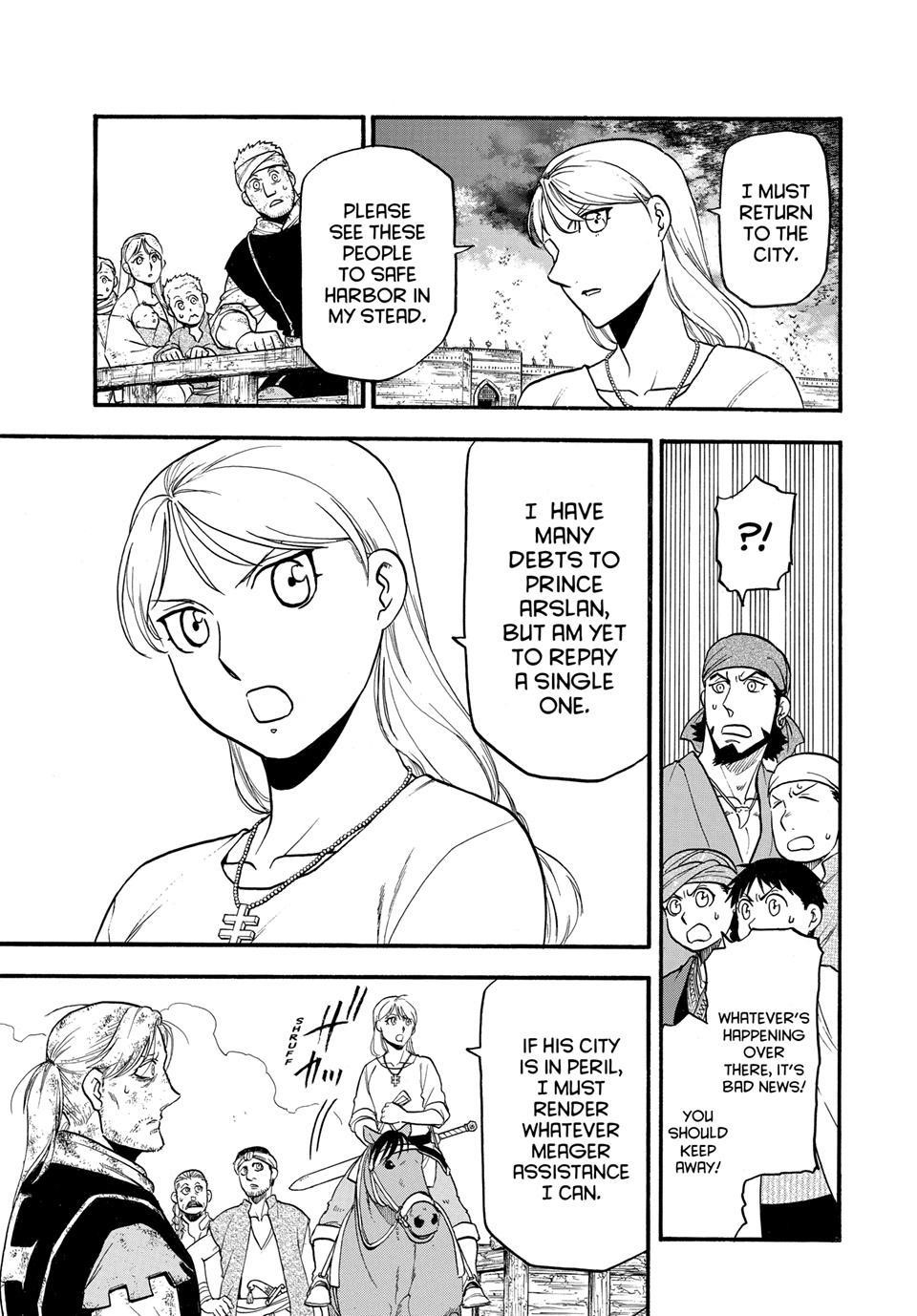 The Heroic Legend of Arslan Chapter 135 - Page 3 in English