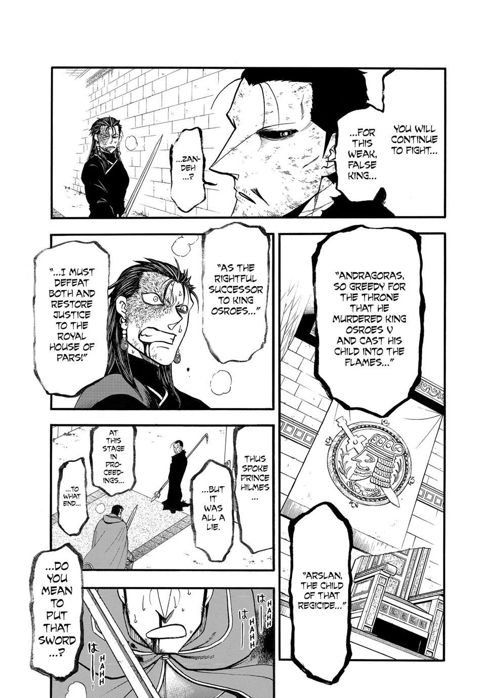 The Heroic Legend of Arslan Chapter 138 - Page 23 in English