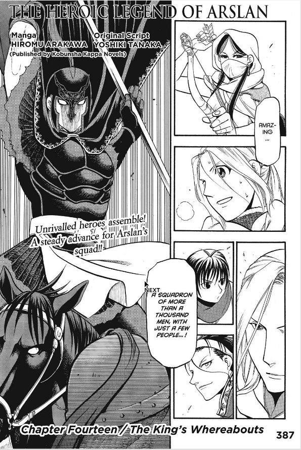The Heroic Legend of Arslan Chapter 14 - Page 10 in English