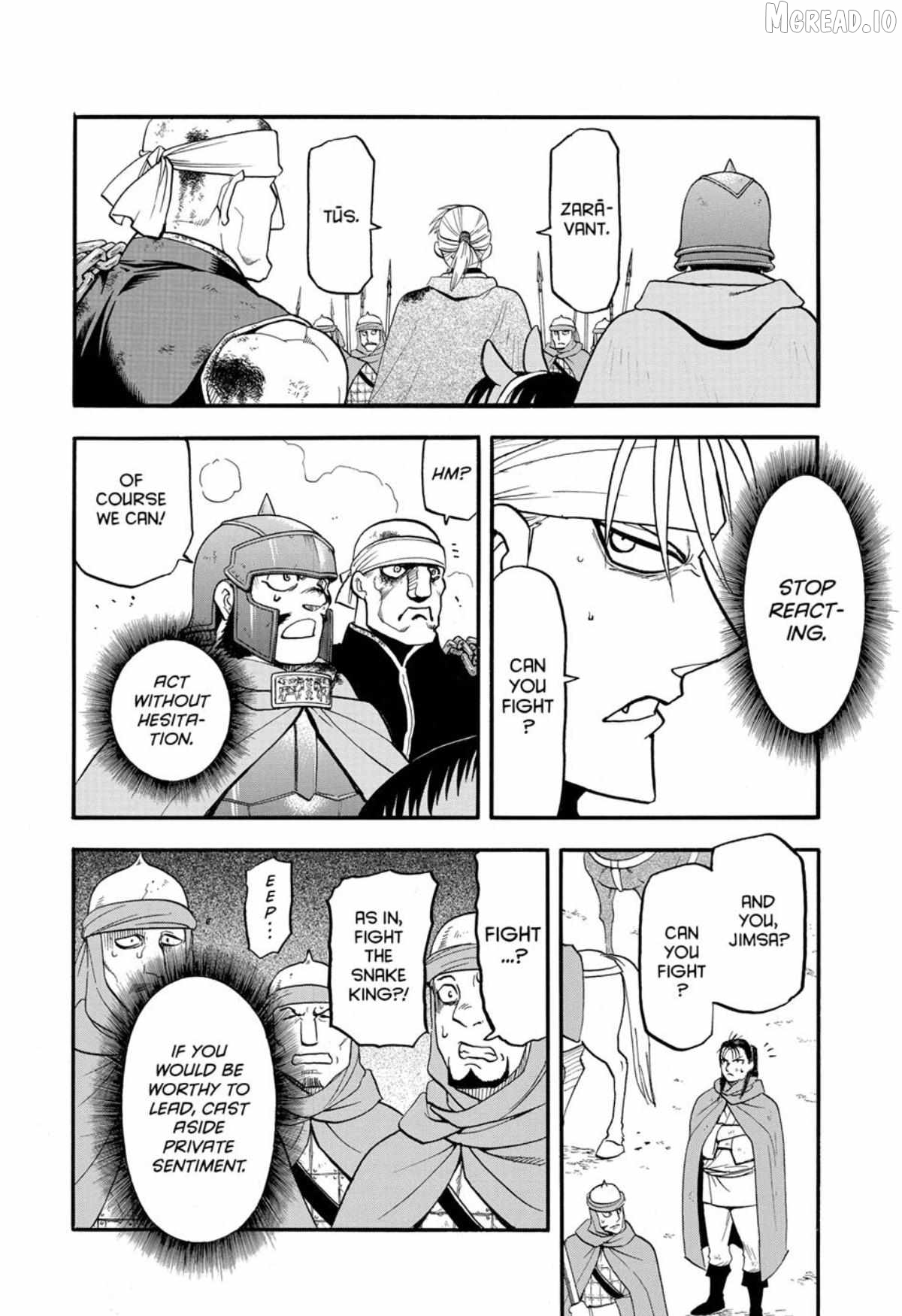 The Heroic Legend of Arslan Chapter 151 - Page 14 in English
