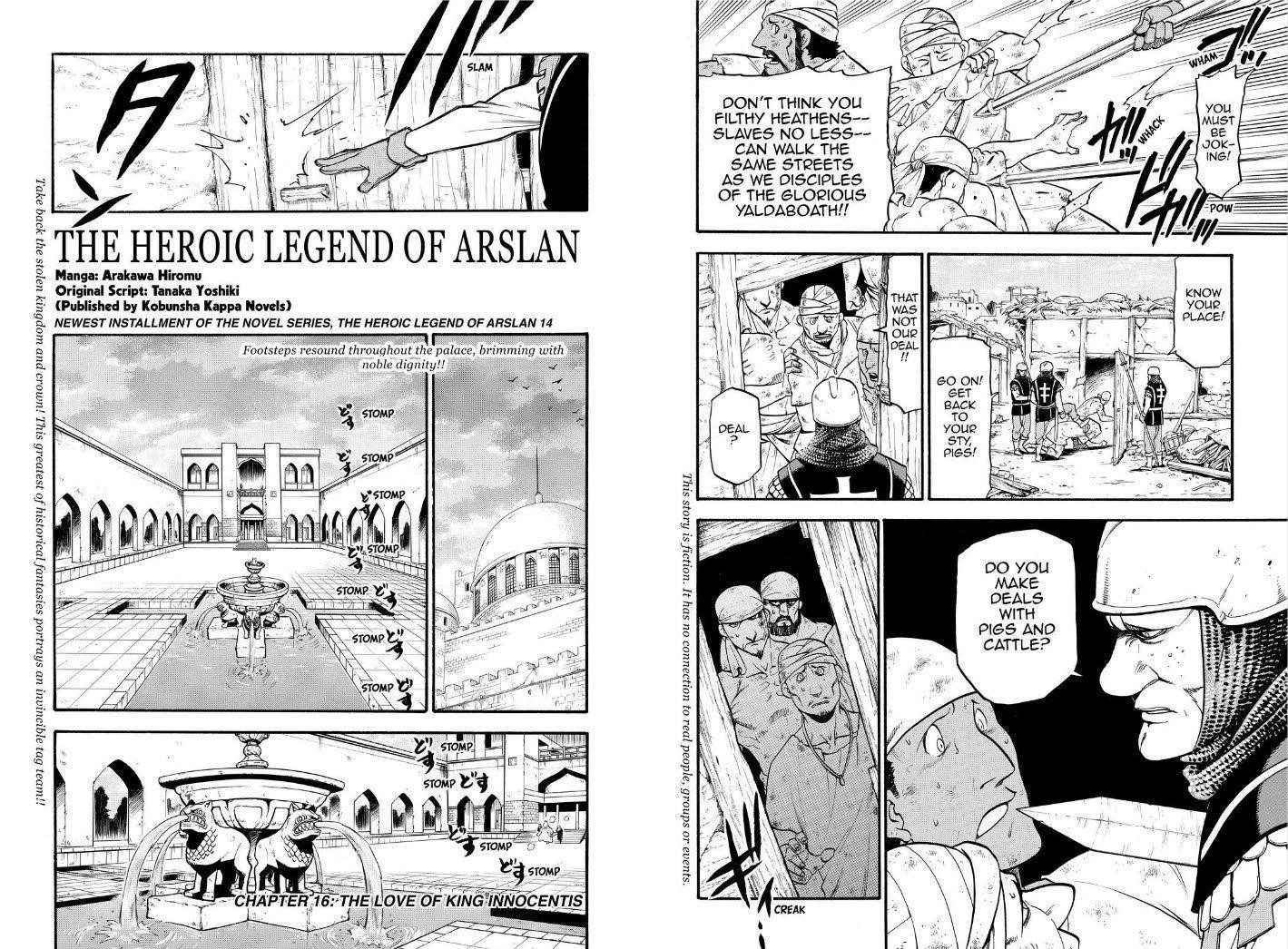 The Heroic Legend of Arslan Chapter 16 - Page 3 in English