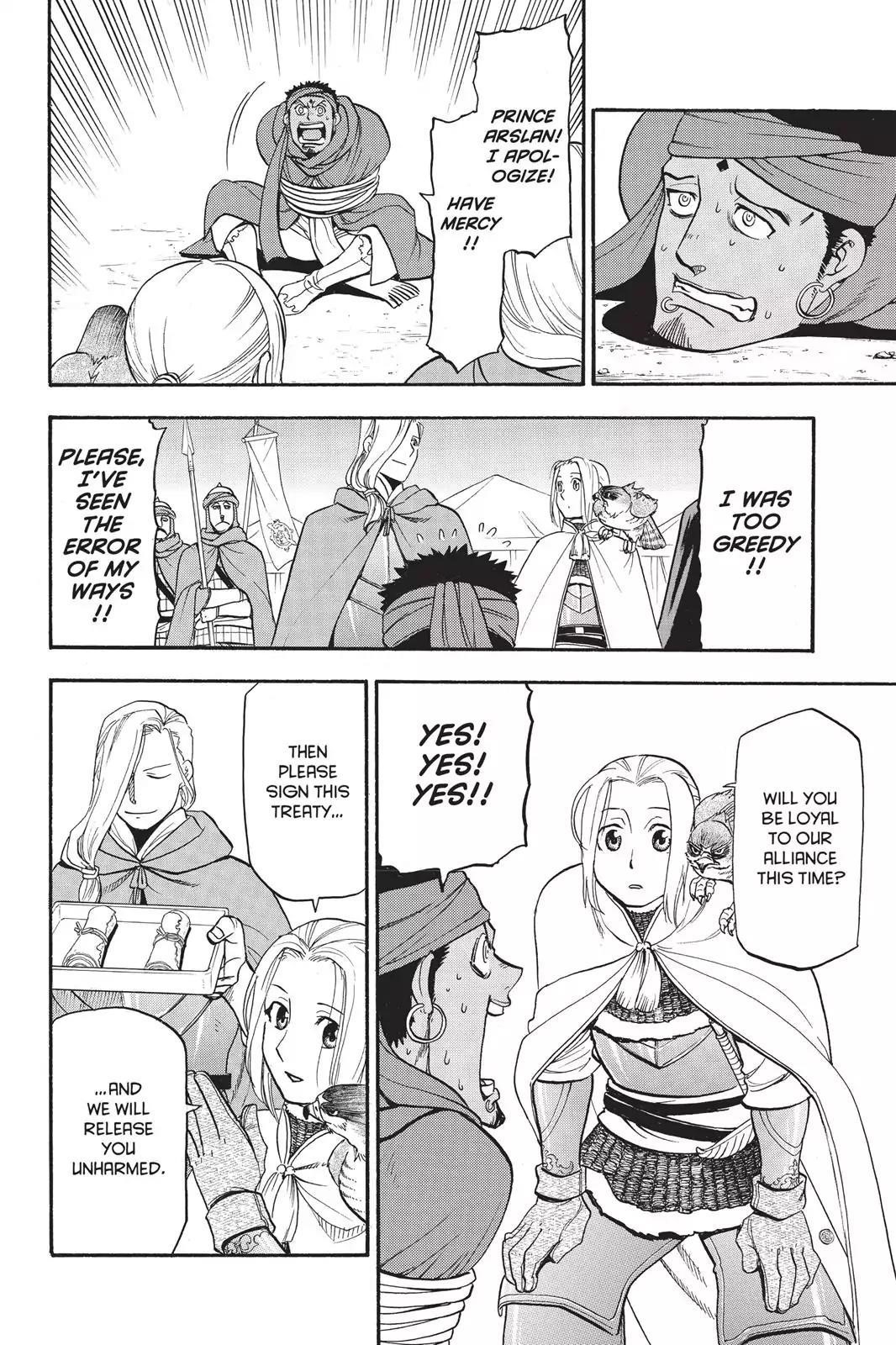 The Heroic Legend of Arslan Chapter 54 - Page 14 in English