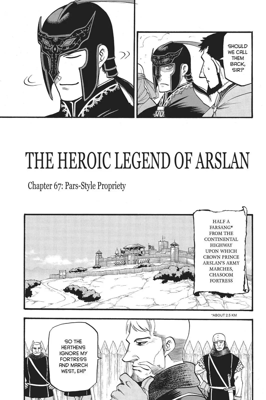 The Heroic Legend of Arslan Chapter 67 - Page 6 in English