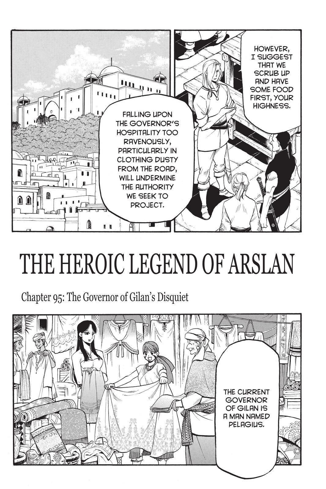 The Heroic Legend of Arslan Chapter 95 - Page 4 in English