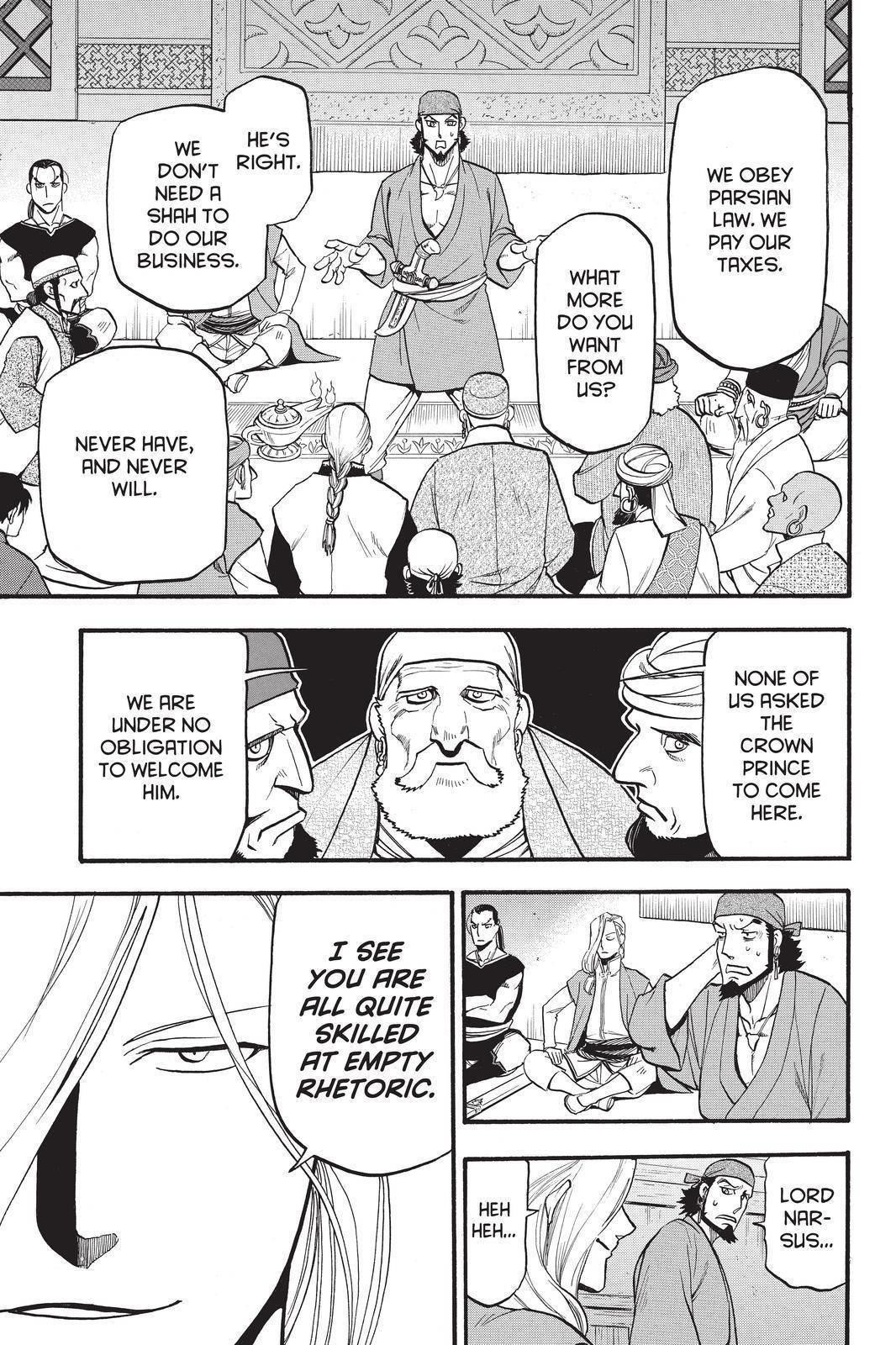 The Heroic Legend of Arslan Chapter 96 - Page 23 in English