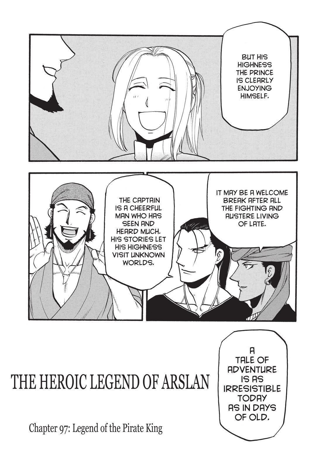 The Heroic Legend of Arslan Chapter 97 - Page 3 in English