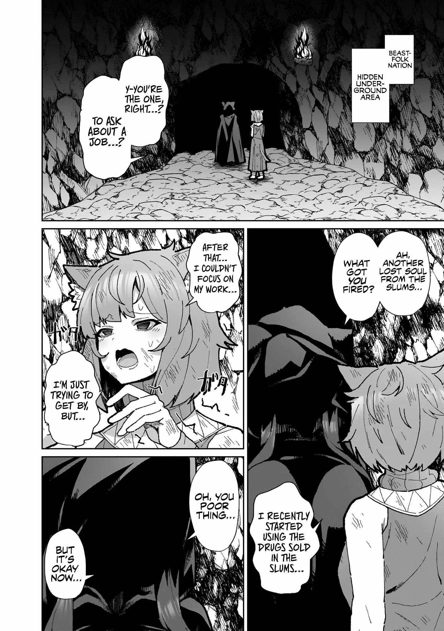 Isekai Drug - Yakugaku Chishiki de Monster Musume-tachi wo Toriko ni shite Nariagaru Chapter 14 - Page 8 in English