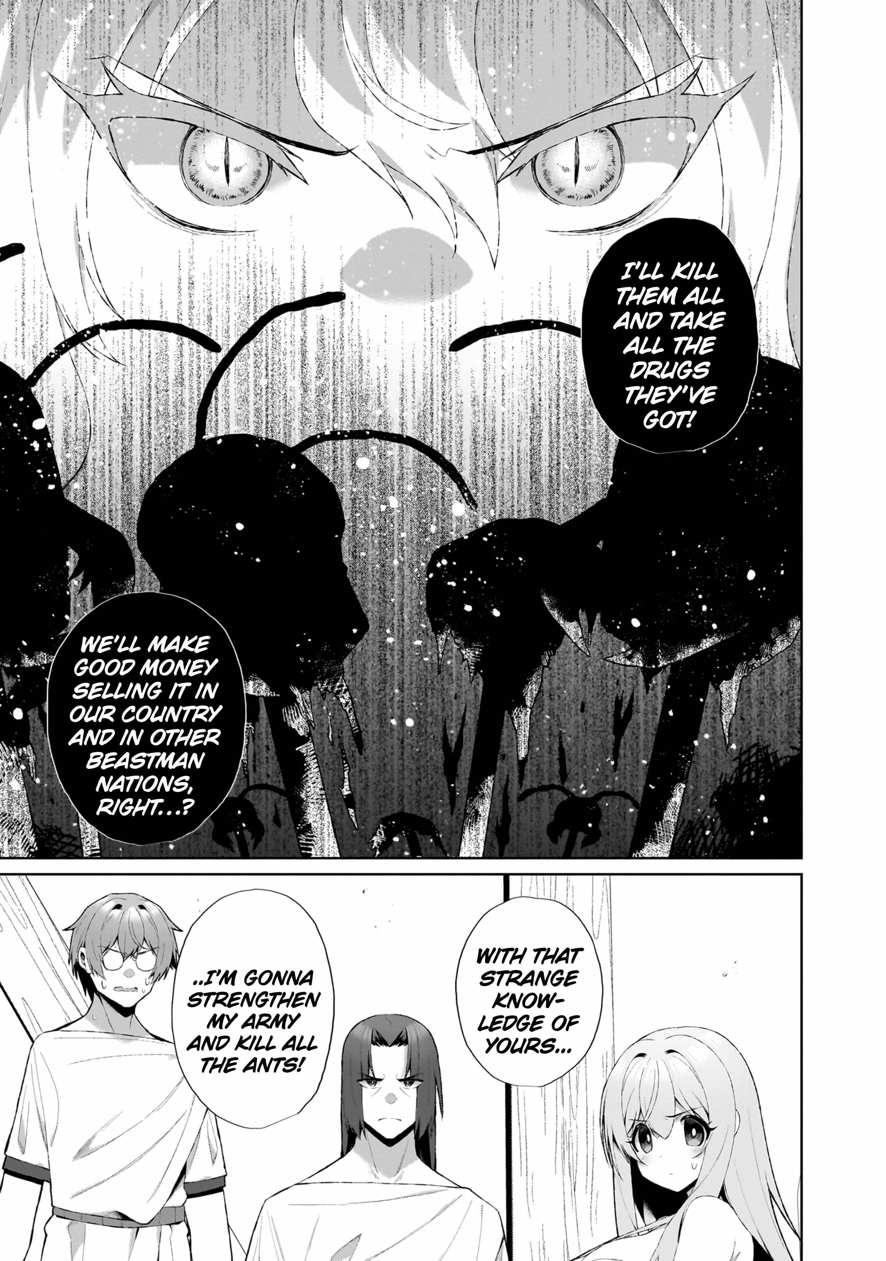Isekai Drug - Yakugaku Chishiki de Monster Musume-tachi wo Toriko ni shite Nariagaru Chapter 2.2 - Page 17 in English