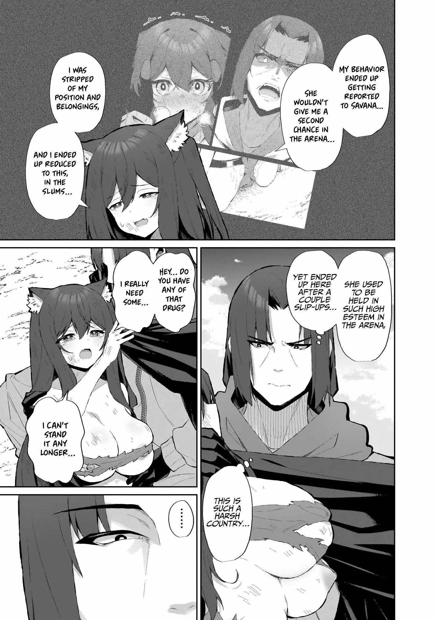 Isekai Drug - Yakugaku Chishiki de Monster Musume-tachi wo Toriko ni shite Nariagaru Chapter 8 - Page 13 in English