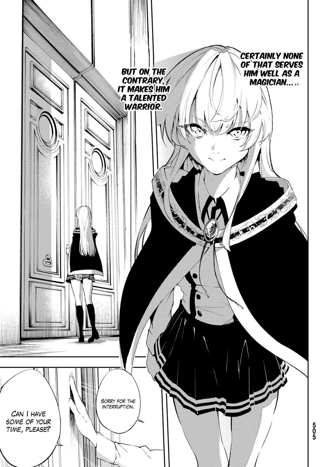 Wistoria’s Wand and Sword Chapter 4 - Page 17 in English