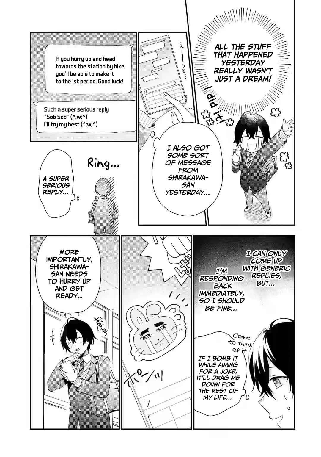 Our Dating Story: The Experienced You and the Inexperienced Me Chapter 2.1 - Page 10 in English