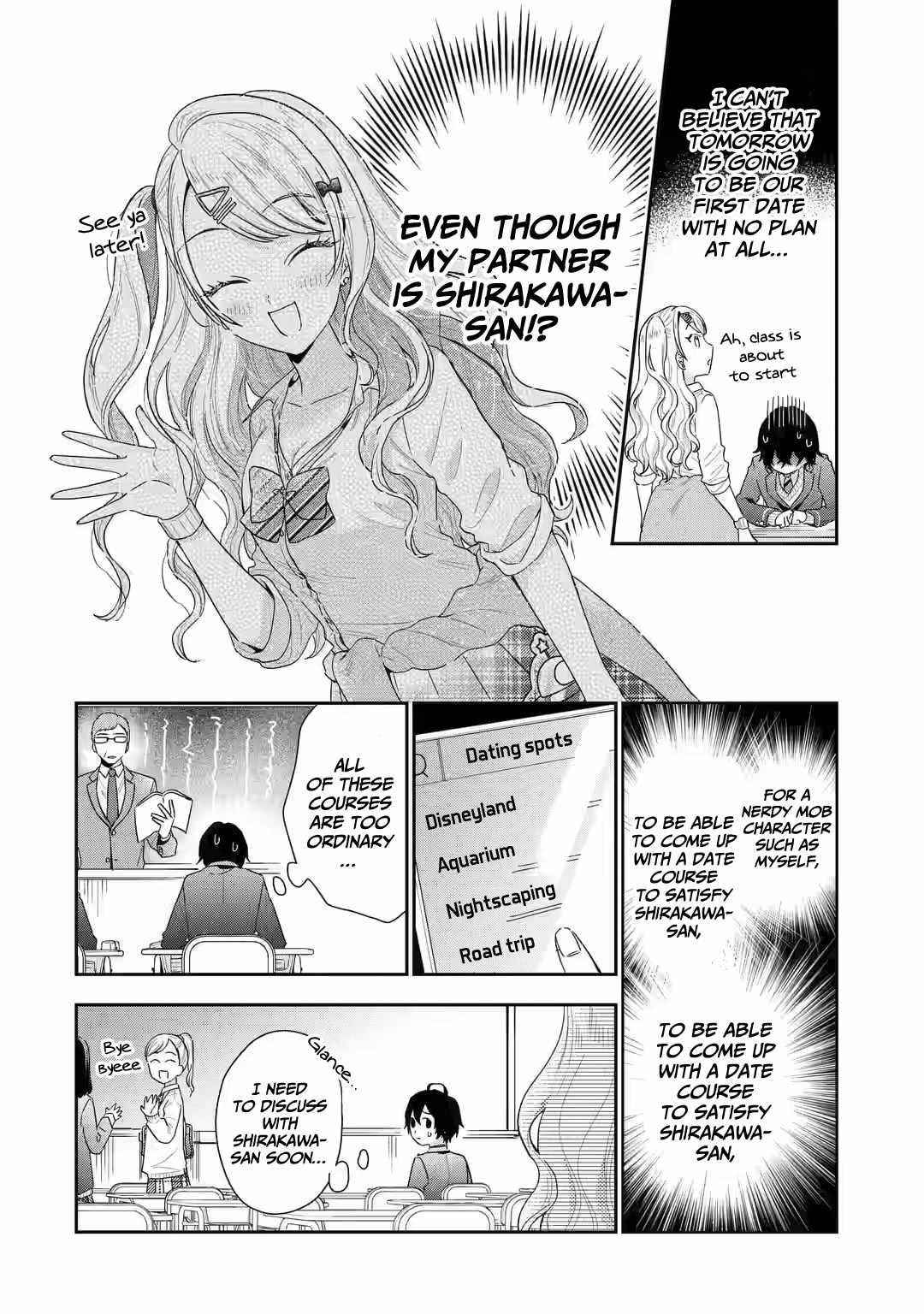 Our Dating Story: The Experienced You and the Inexperienced Me Chapter 2.2 - Page 6 in English